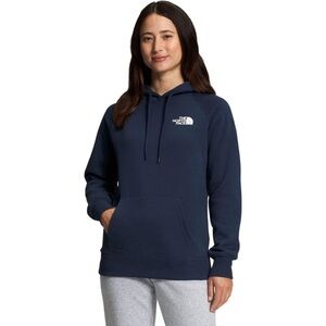 NWT The North Face Women's Box NSE Pullover Hoodie Aviator Blue Size Medium